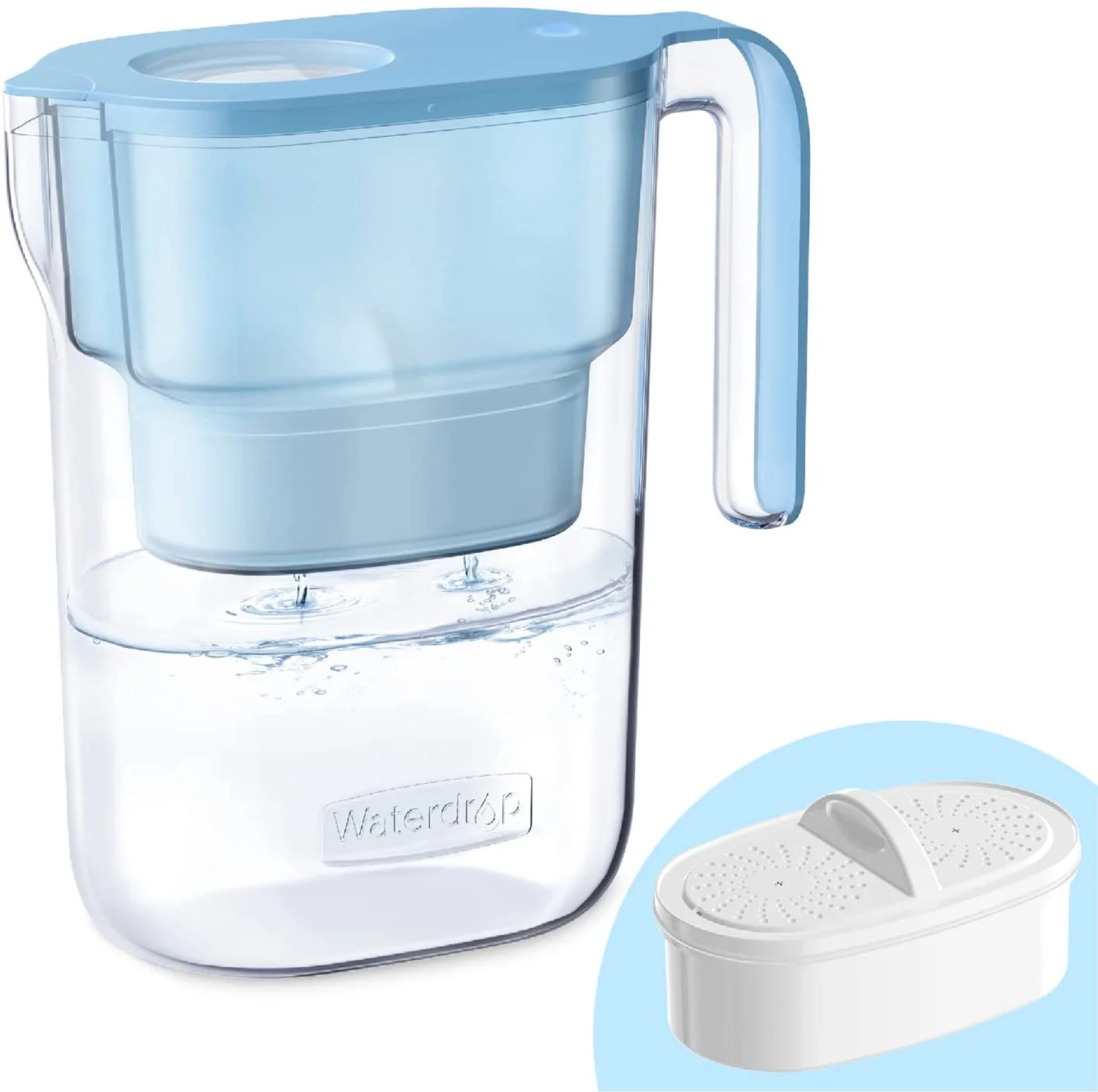 Waterdrop Elfin Pitcher Water Filter for Home PT-05 with 1 Filter - Image 10