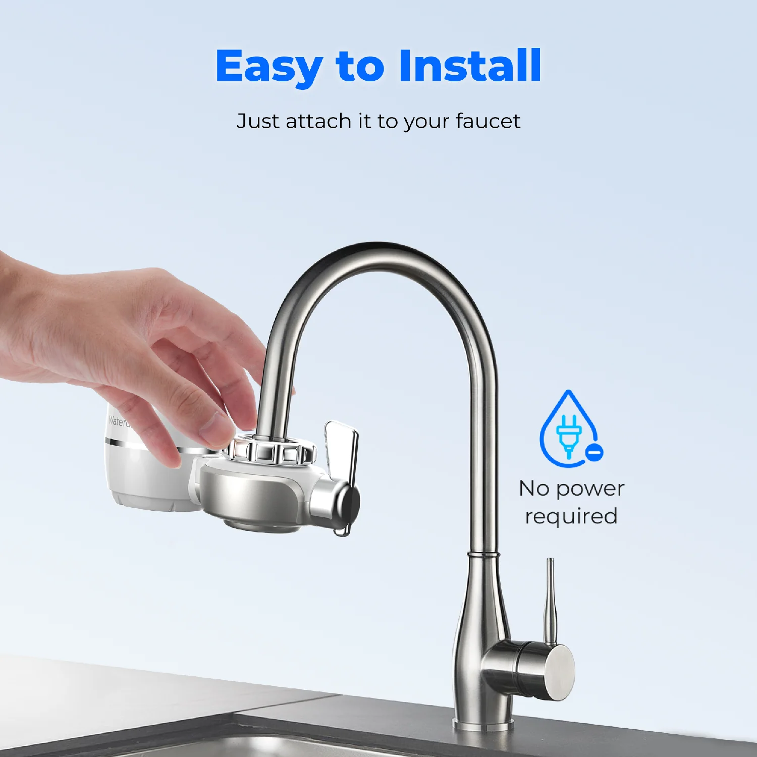 Waterdrop 320-Gallon Long-Lasting Faucet Water Filter FC-01 - Image 4